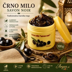 Črno milo 100