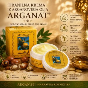 Hranilna krema iz arganovega olja ARGANAT
