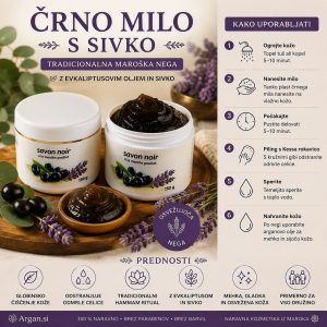 Črno milo s sivko