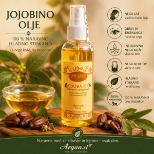 Jojobino olje 100 ml z razpršilko