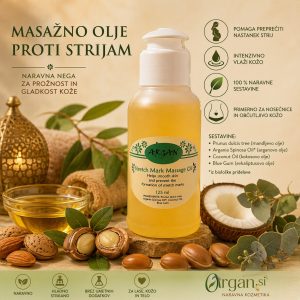 Masažno olje proti strijam