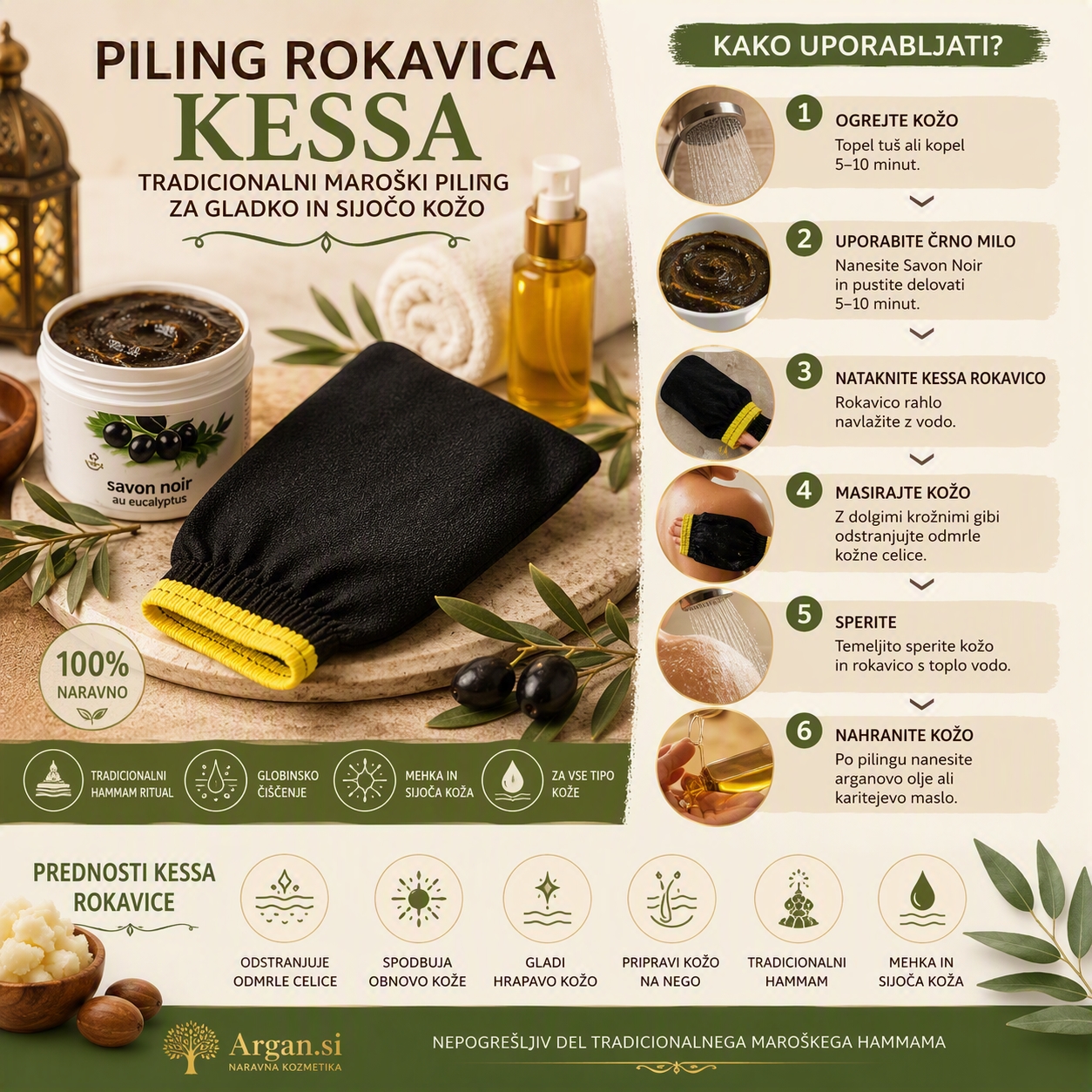 piling rokavica KESSA